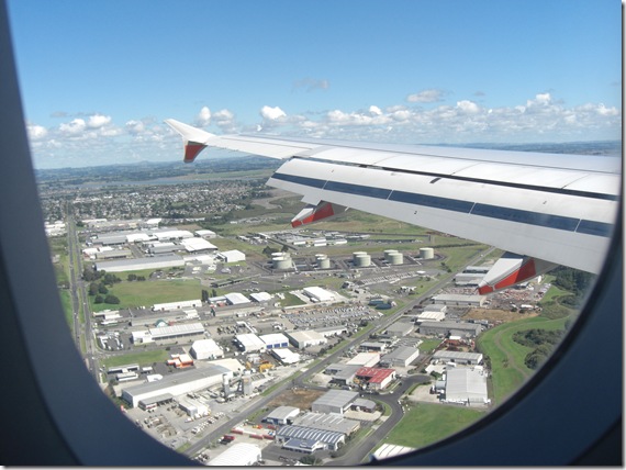 about to land